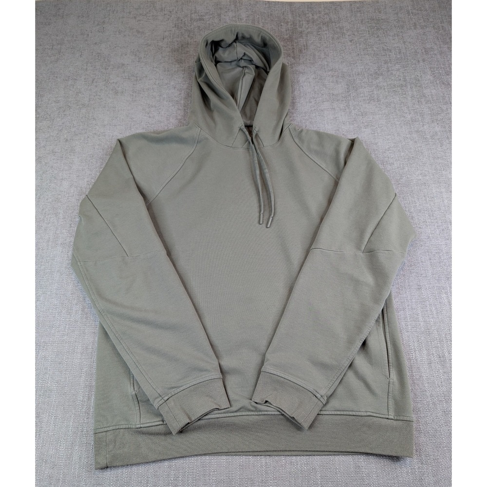 Lululemon Hoodie Mens L Sage Green City Sweat French Terry Pullover Sweatshirt - Picture 2 of 7